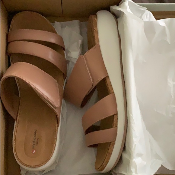 Unstructured Clark’s UN Bali Way Rose Sandals 12 M - Picture 2 of 5